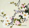 chinesische Vogel Blume arbeitet
